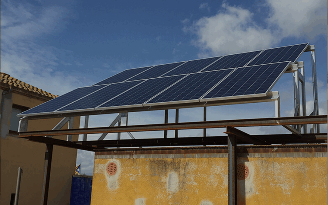 Instal·lació fotovoltaica a Sant Pere Pescador